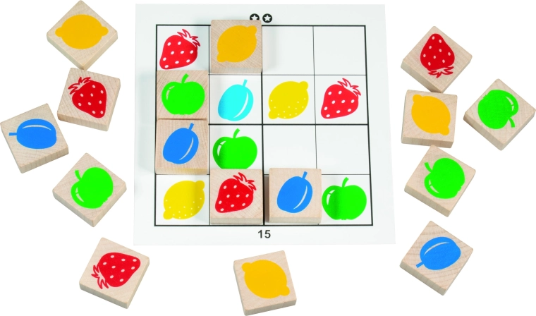 Loģikas režģis 4×4 bez atkārtošanās