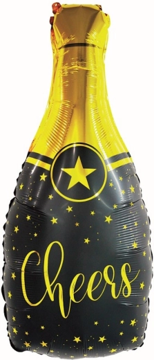 Folijas balons šampanieša pudeles formā “Cheers”