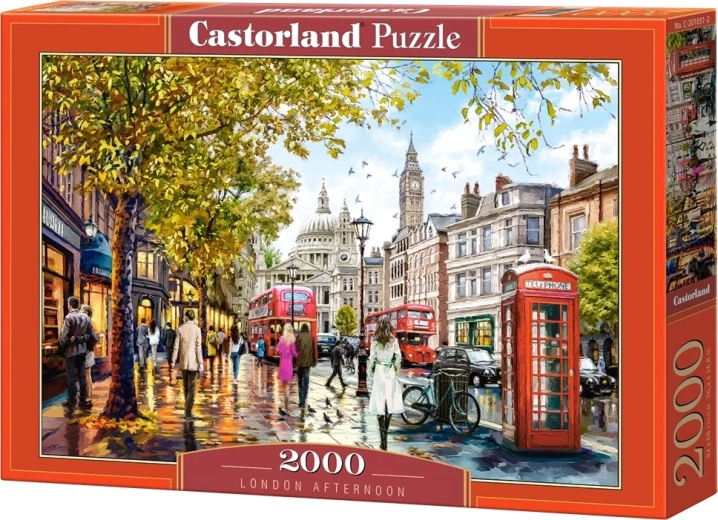 Castorland puzle “Londonas pēcpusdiena”, 2000 gabali