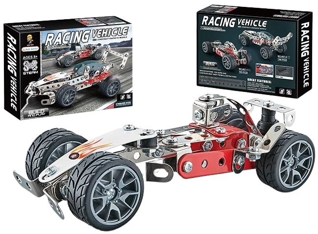 Metāla formulas konstruktoru komplekts – 105 detaļas