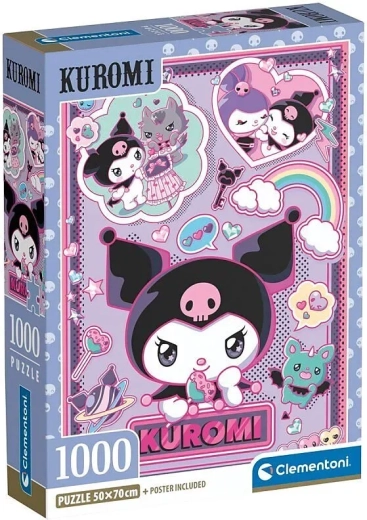 Puzle CLEMENTONI Kuromi 1000 gab.