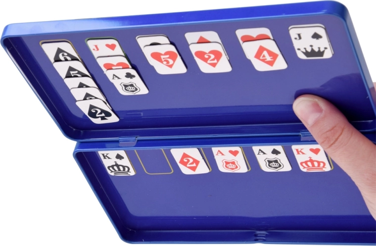 Magnetic cards stay in place