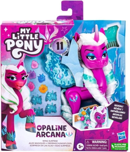 My Little Pony purple pony figure with wings Opaline Arcana