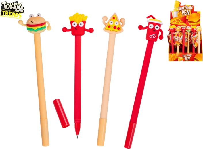 Pildspalva ar fast food motīvu Toys&Trends
