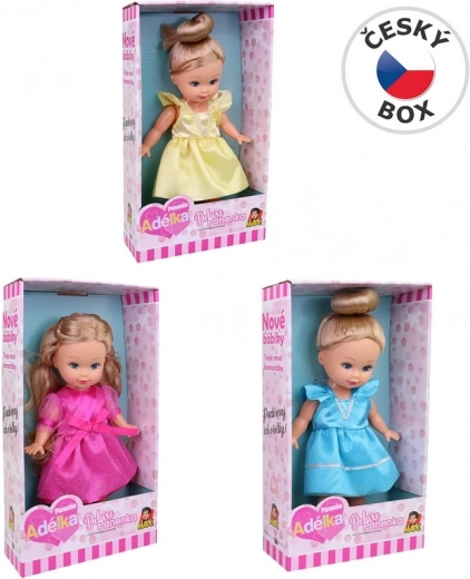 Princese lelle Adélka kastītē