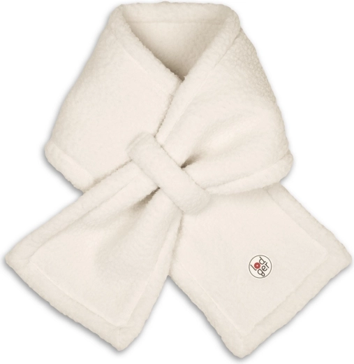 Lodger fleece scarf teddy cloud dancer