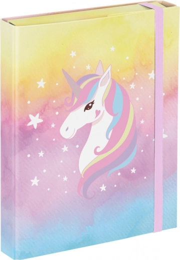 Folders for A5 School Notebooks Rainbow Unicorn