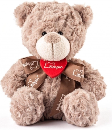 Lumpin Plush Bear with Bow 28 cm