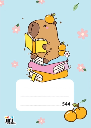 A5 School Notebook 544 Capybara