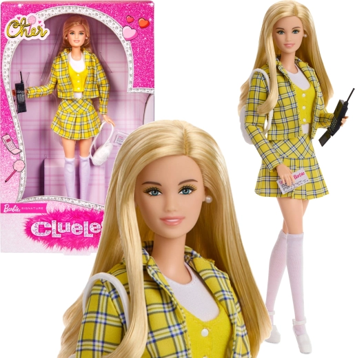 Barbie Signature Cher Horowitz – kolekcionāru lelle, iedvesmota no filmas Clueless