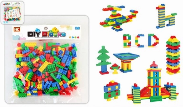 Building Set with 340 Pieces