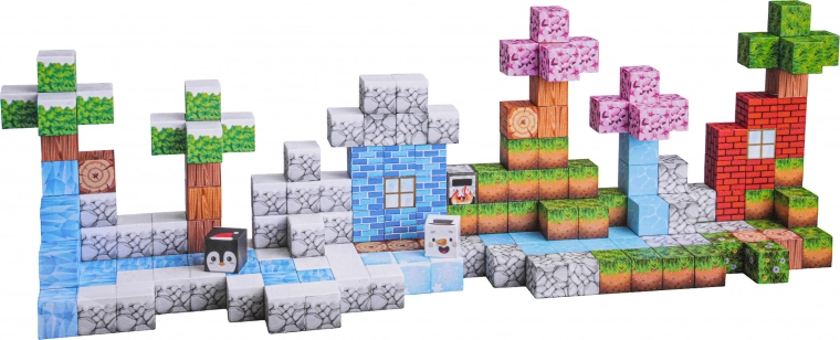 3D Magnetic Building Set - 384 pcs
