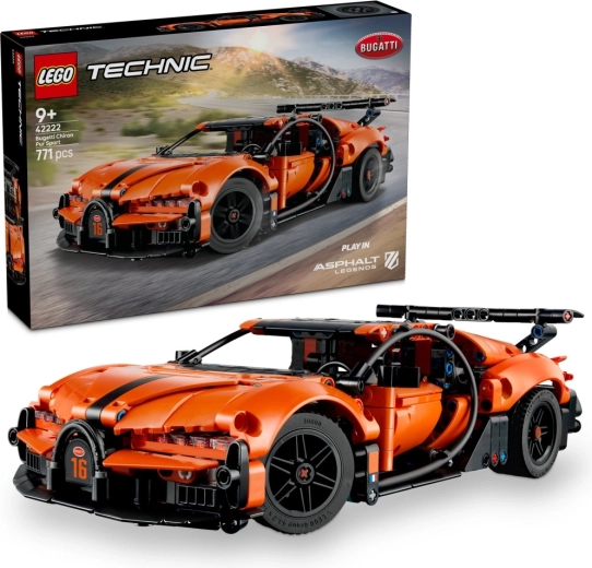 Lego Technic hiperauto Bugatti Chiron Pur Sport