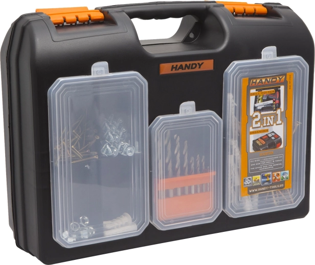 Plastic Tool Case with Organizer