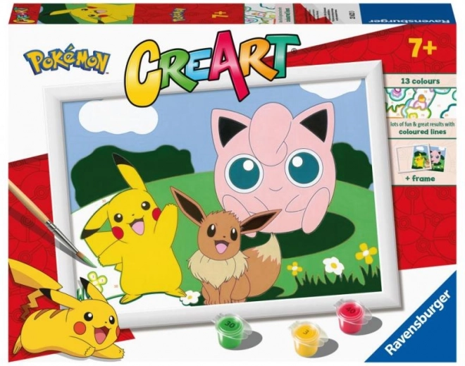 CreArt Pokémon – gleznošana pēc numuriem