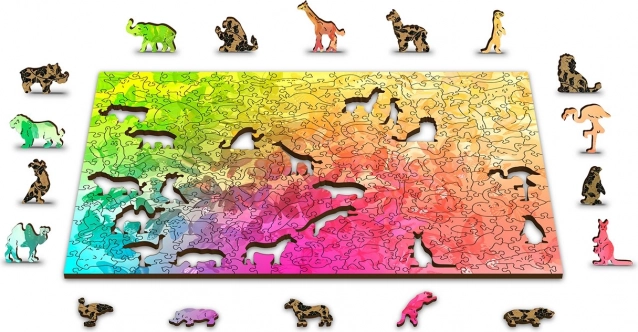 Double-sided 2-in-1 puzzle