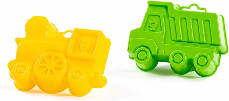 Smilšu veidnīte vilcieniņa vai kravas auto formā – 1 gab.