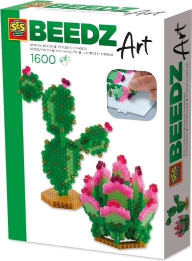 Gludināmās pērlītes Art – kaktuss un sukulenti 3D