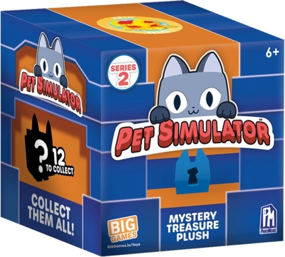 Pet Simulator 2. sērija – plīša figūriņa pārsteiguma kastītē - 1 gab.