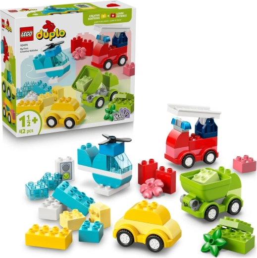 LEGO DUPLO radošie transportlīdzekļi