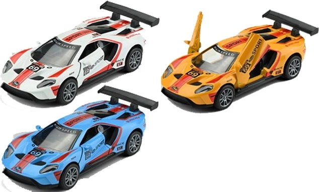 Metal Racing Car with Pullback