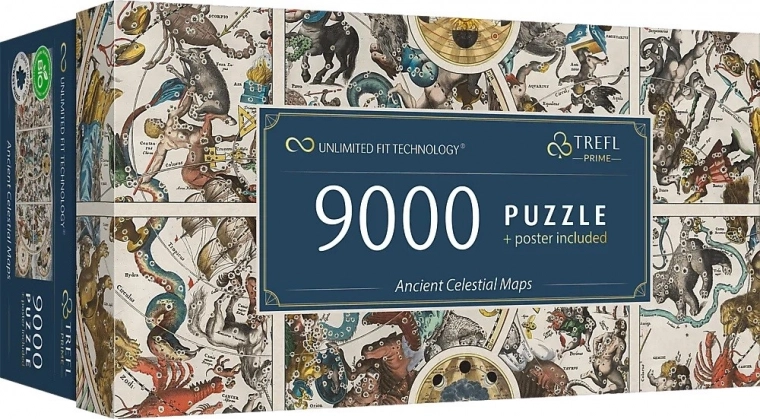 Puzle 9000 gab. Ancient Celestial Maps