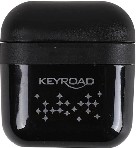 Asināmais Keyroad AirDuo ar konteineru, melns