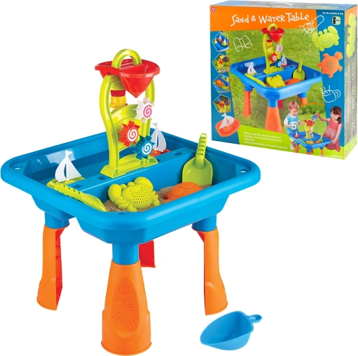 PlayGo ūdens un smilšu galds – 20 detaļu komplekts
