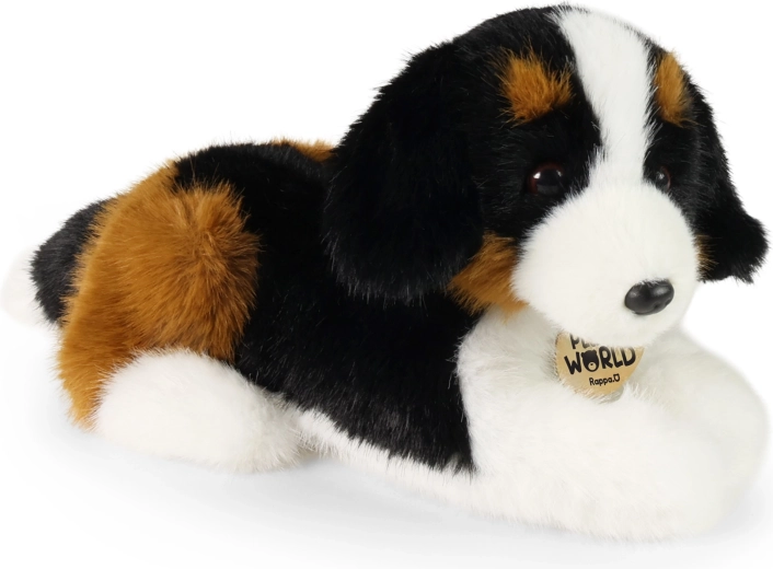 Plush Bernese Mountain Dog 22 cm Eco-Friendly Plush World