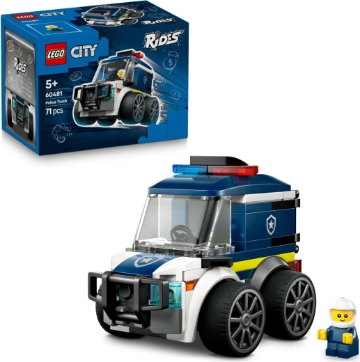 LEGO City automašīnas – policijas furgons