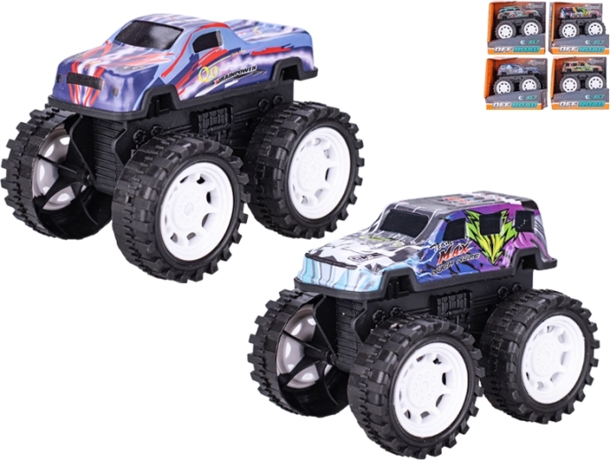 Metāla apvidus auto ar inerces mehānismu 10 cm
