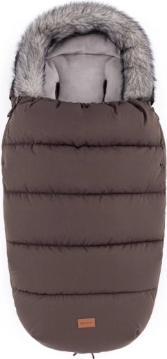 Petite&Mars Comfy 4in1 footmuff rich brown