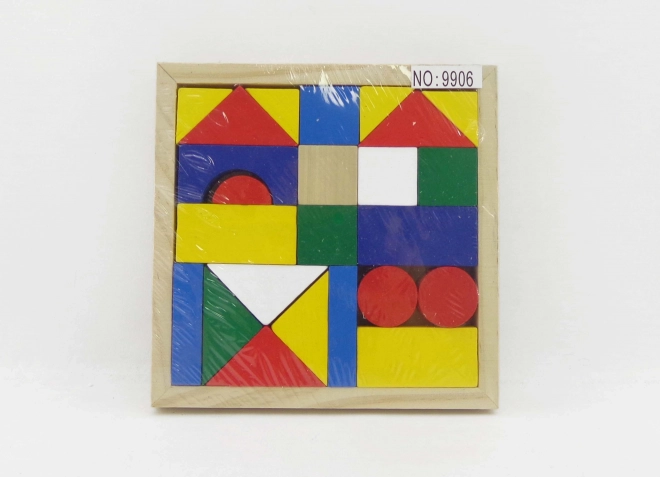 Koka klucīši – komplekts 24 gab. (14,5 × 14,5 cm)