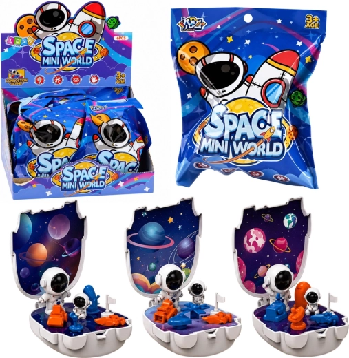 Space Mini World mini kosmiskā bāze ar astronauta figūriņu