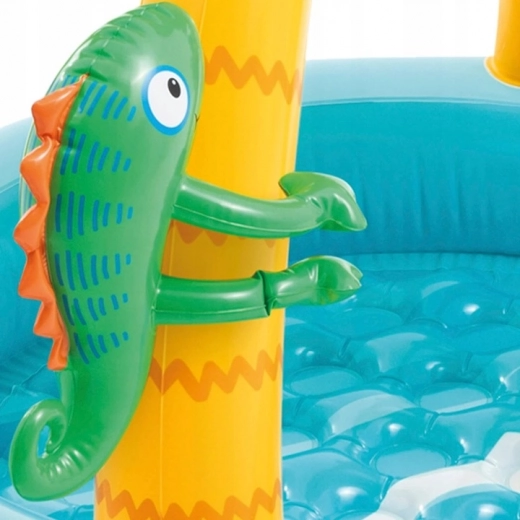 Soft inflatable floor for comfort