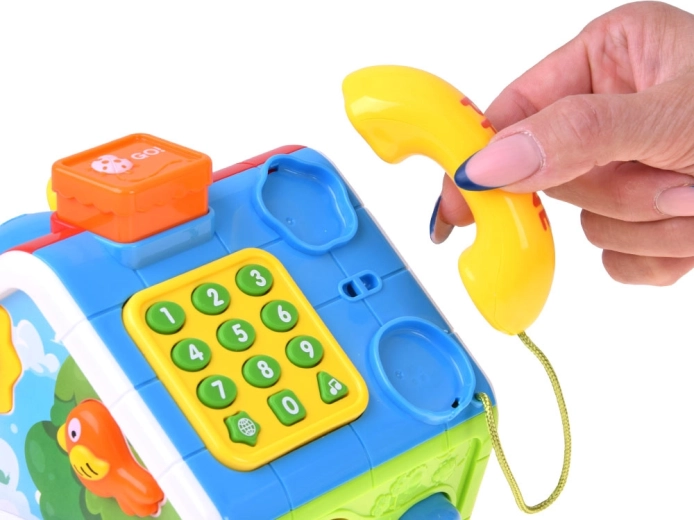 Telephone for playing and learning numbers