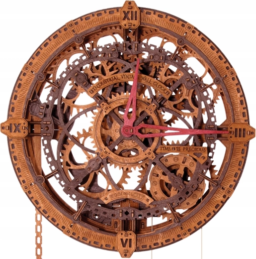 Industrial design with exposed gears