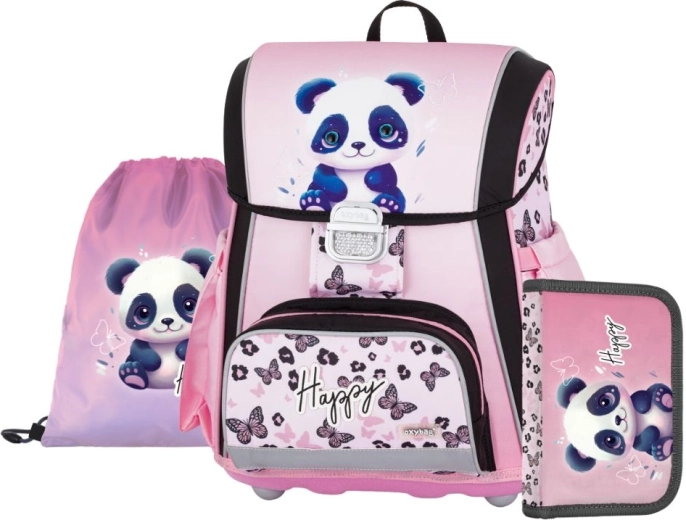 Skolas komplekts 3-vienā Premium Panda OXYBAG