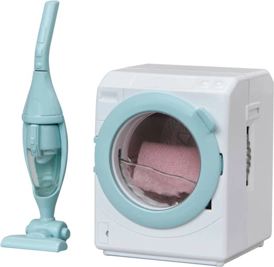 Washing machine with moving effects