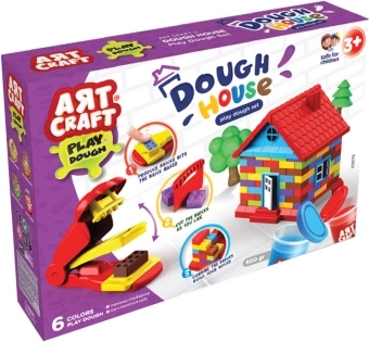 ART CRAFT plastilīna komplekts Krāsaina mājiņa