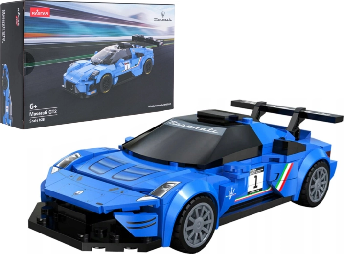 Maserati MC20 GT2 zilas sacīkšu automašīnas konstruktors RASTAR