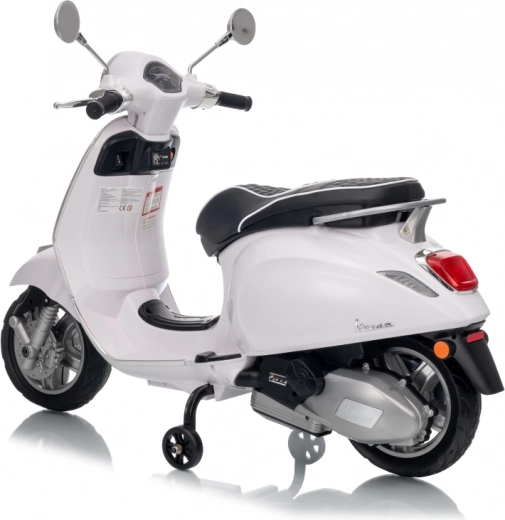 Bērnu elektriskais skrejritenis VESPA ROMA, balts