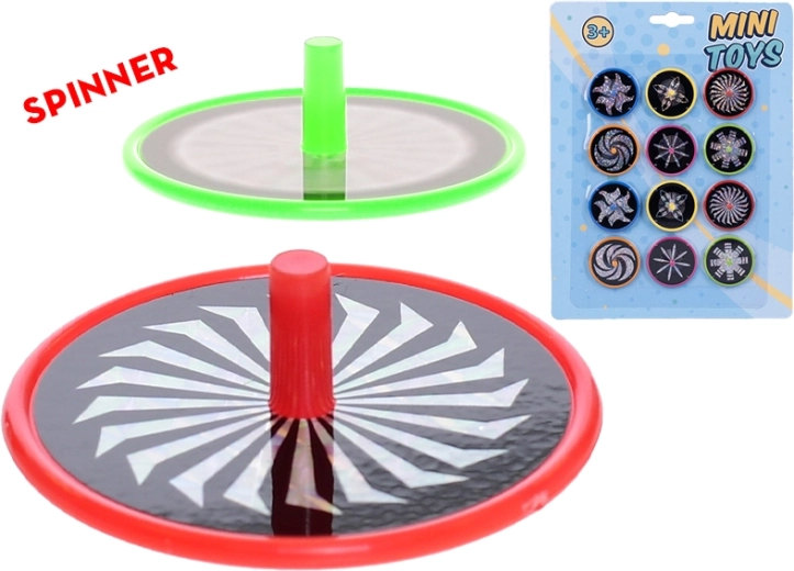 Spinneris 4 cm – komplekts 12 gab. bērniem no 3 gadu vecuma