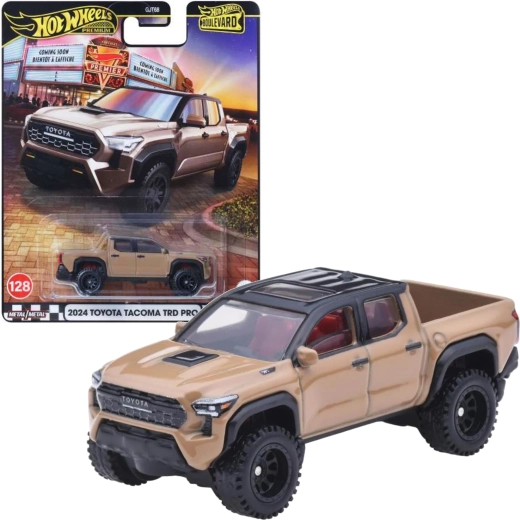 Hot Wheels Premium Boulevard 2024 Toyota Tacoma TRD PRO 7.5 cm
