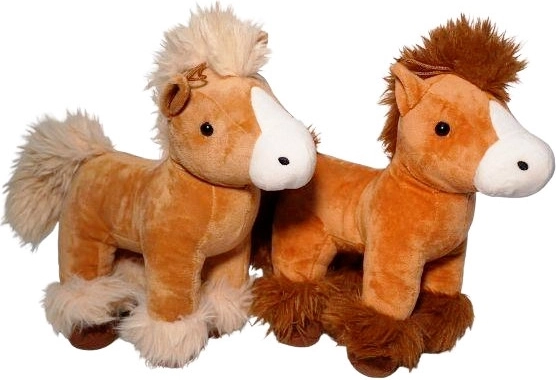 Fluffy Plush Horse – Large