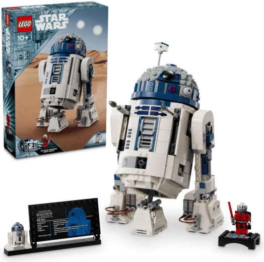 LEGO STAR WARS R2-D2 būvēšanas komplekts izstādīšanai un spēlēšanai
