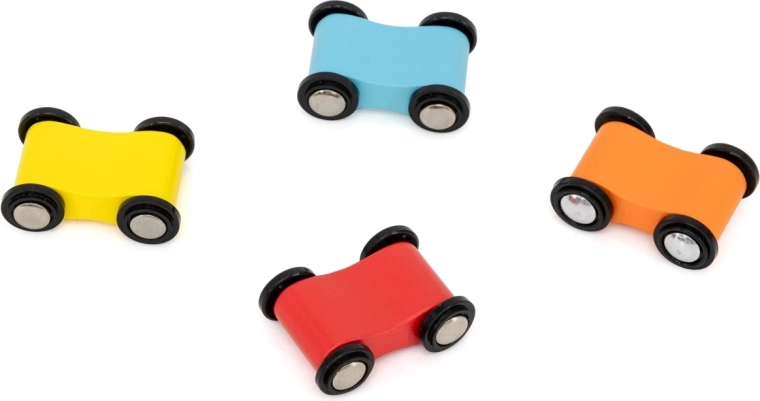 Cars and spinning tops in one