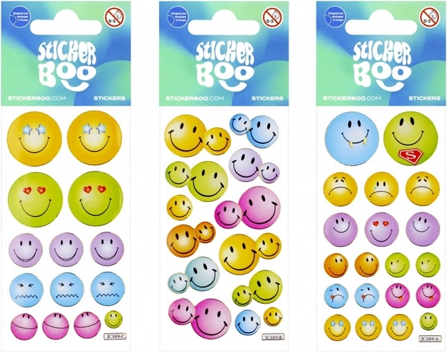 Emoji uzlīmes – 1 gabals