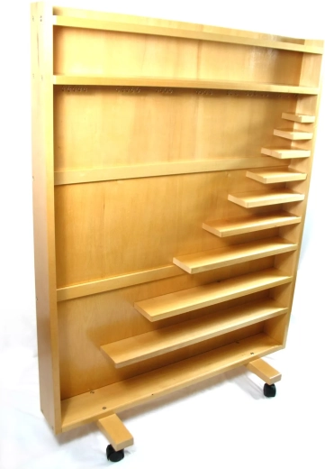 Stends pērļu materiālam
