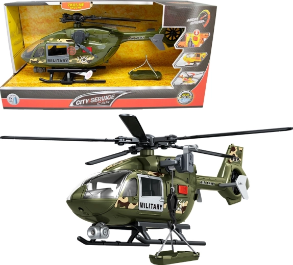 Militārais helikopters 1:12 SPARKYS